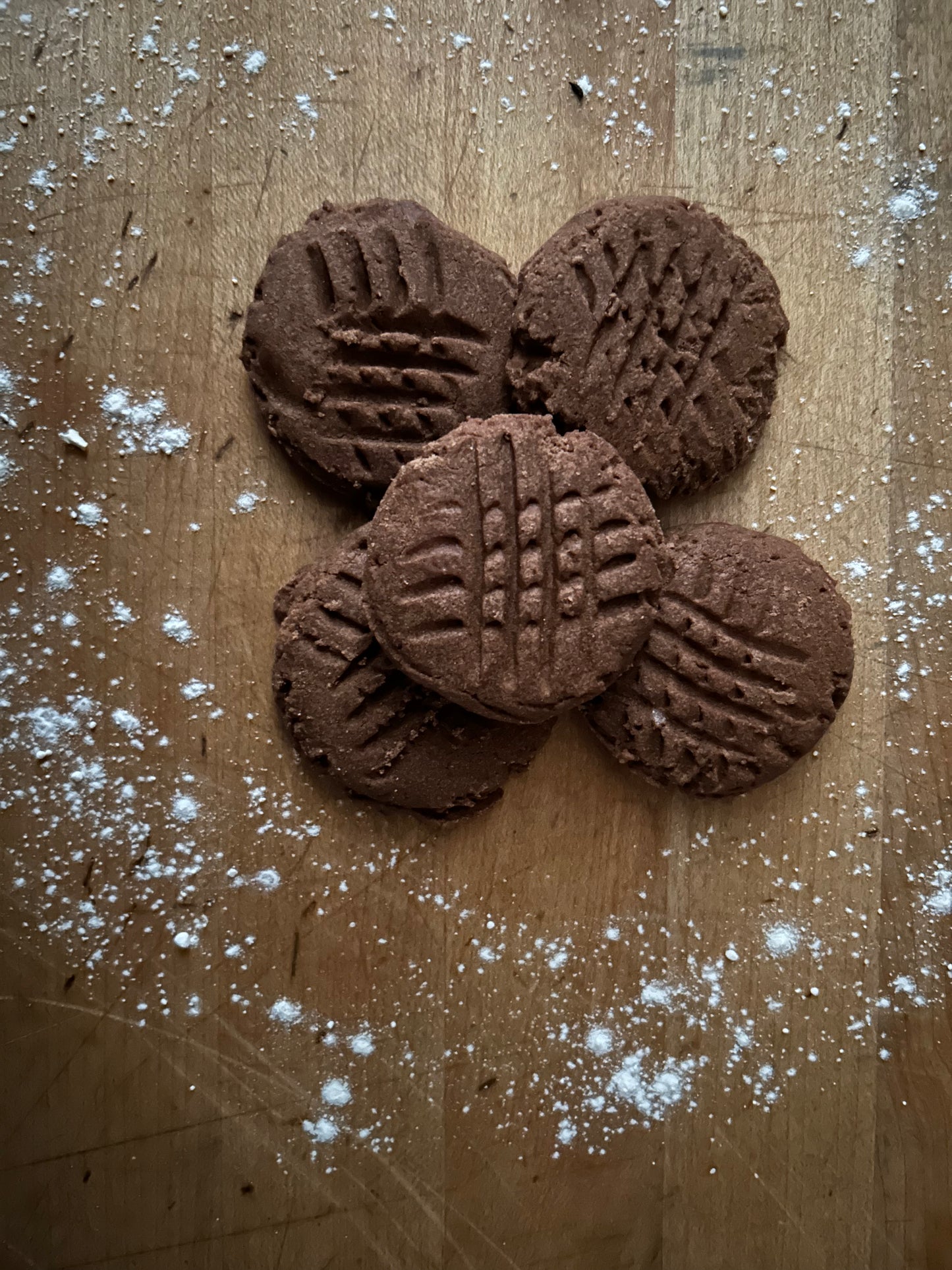 Chocolate Shortbread Cookies