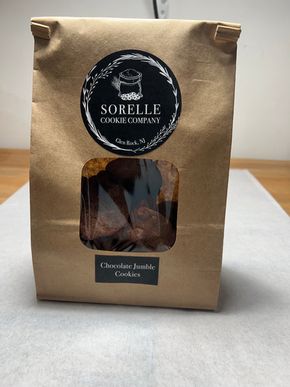 Chocolate jumble cookies