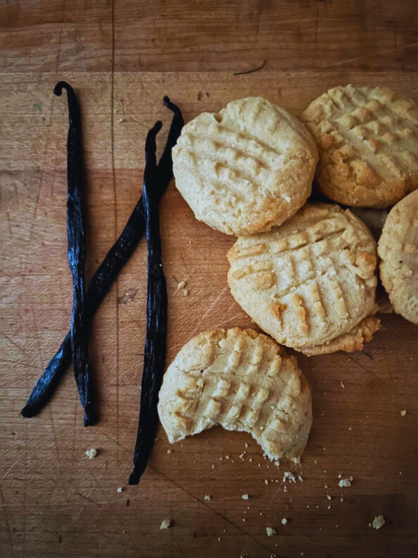 Organic Vanilla Shortbread Cookies
