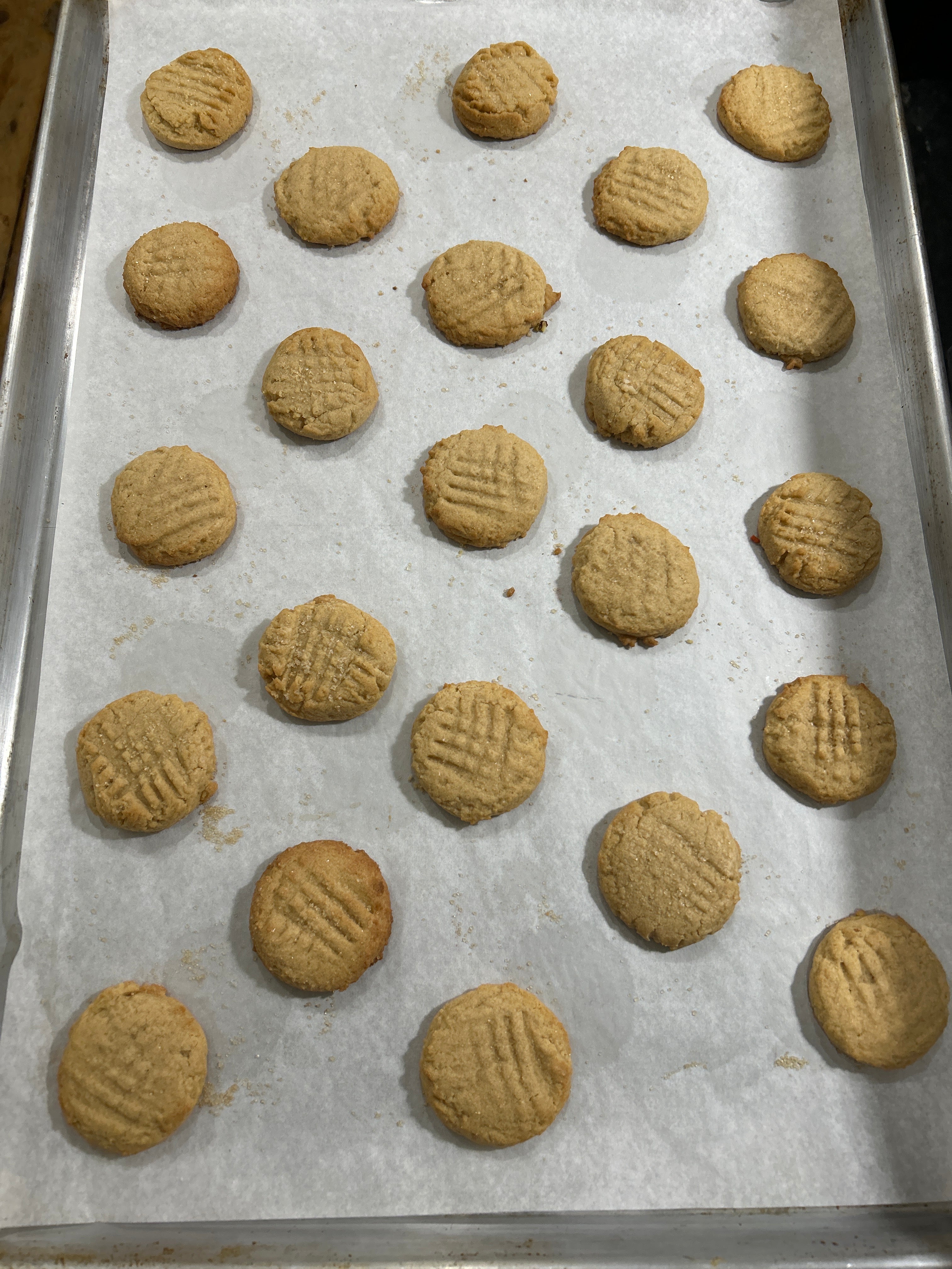 Peanut Butter Sandie Cookies