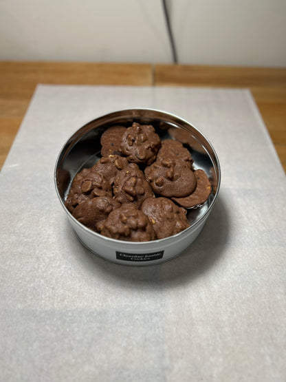 Chocolate jumble cookies