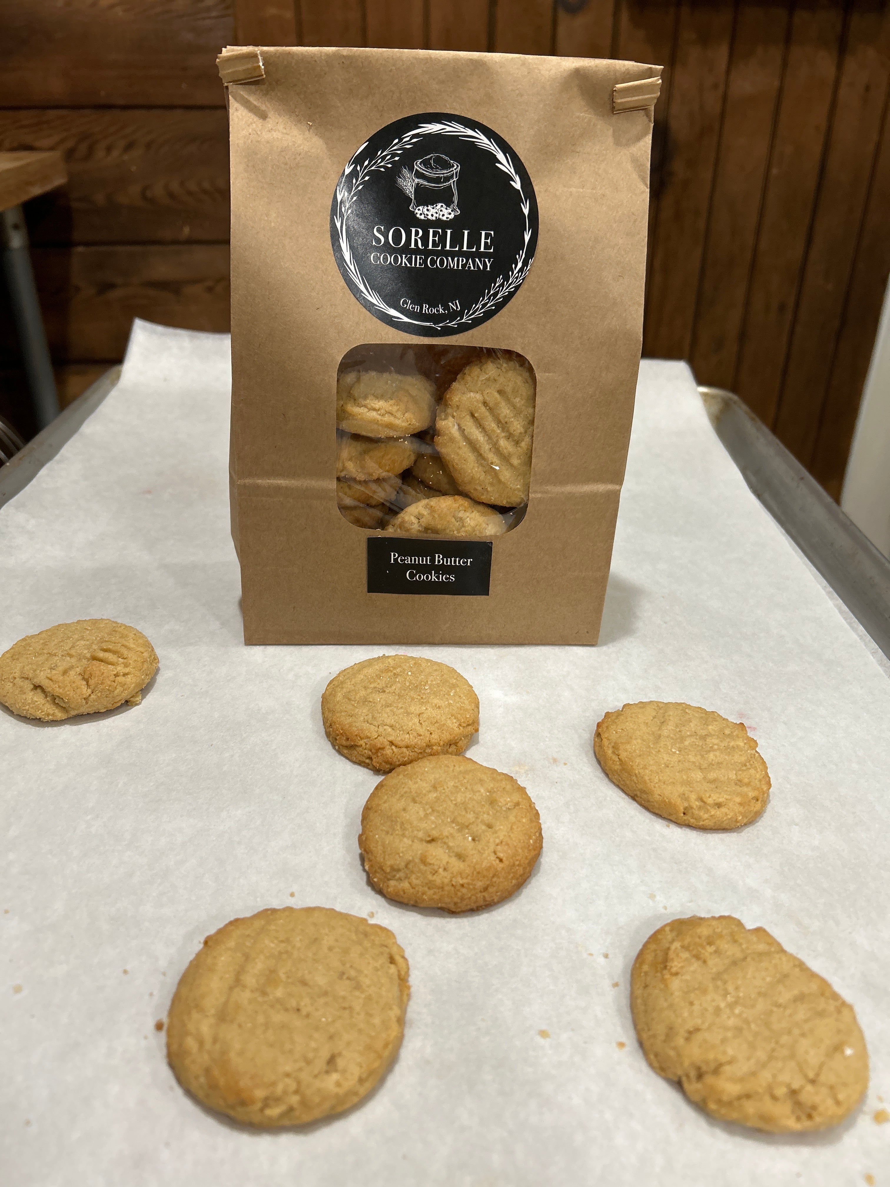 Peanut Butter Sandie Cookies