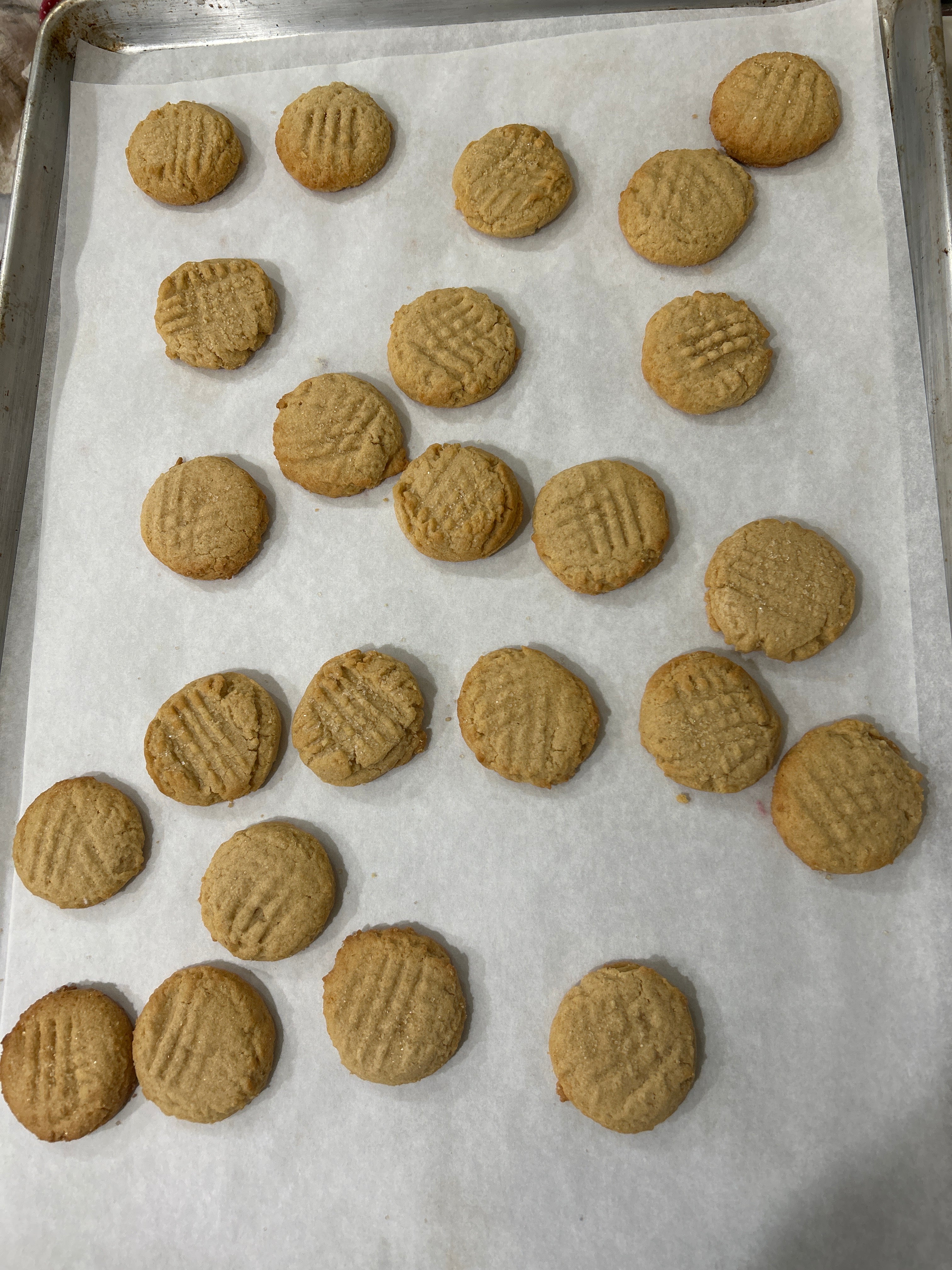 Peanut Butter Sandie Cookies