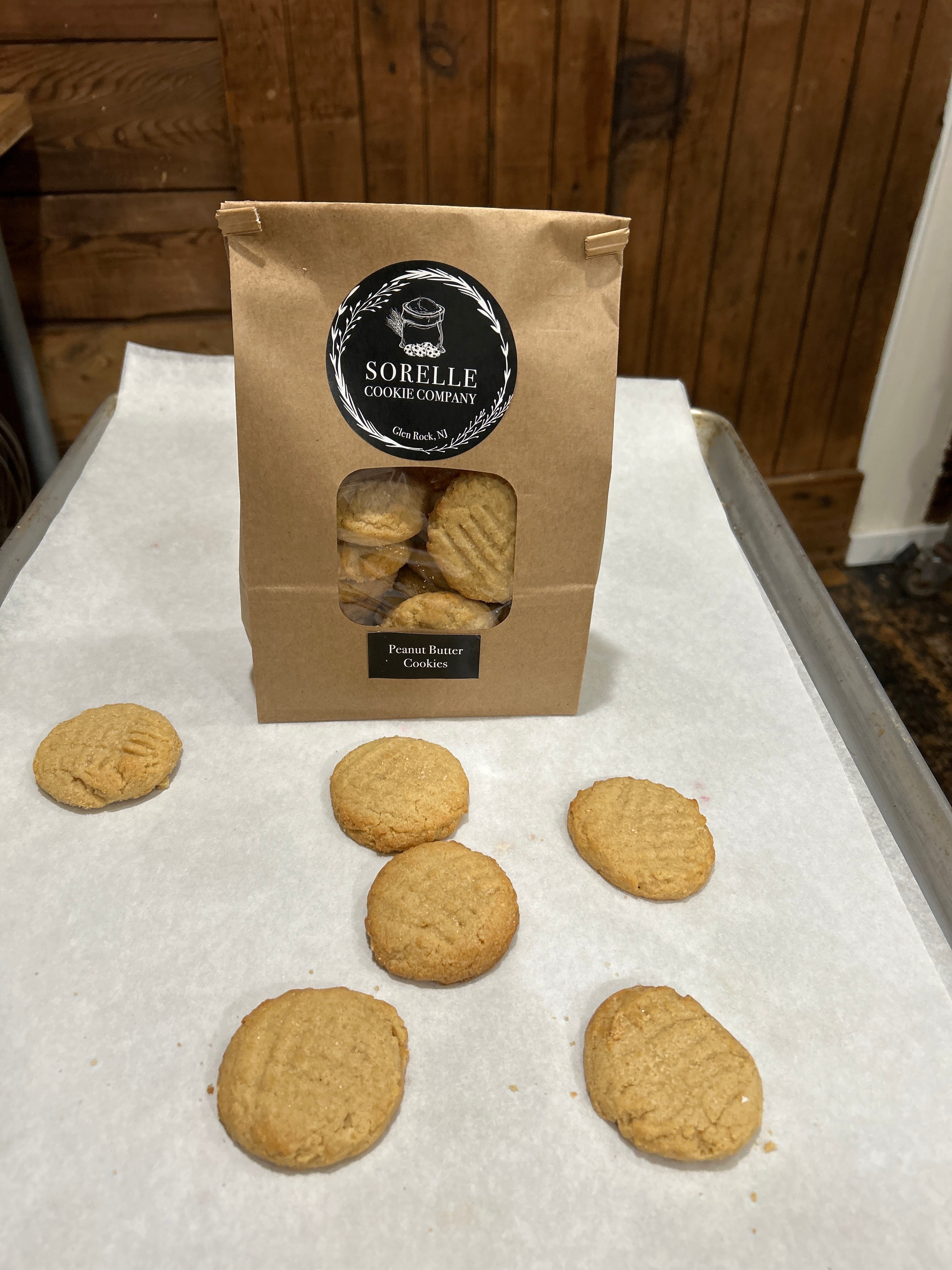 Peanut Butter Sandie Cookies