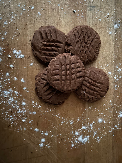 Chocolate Shortbread Cookies