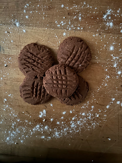 Chocolate Shortbread Cookies