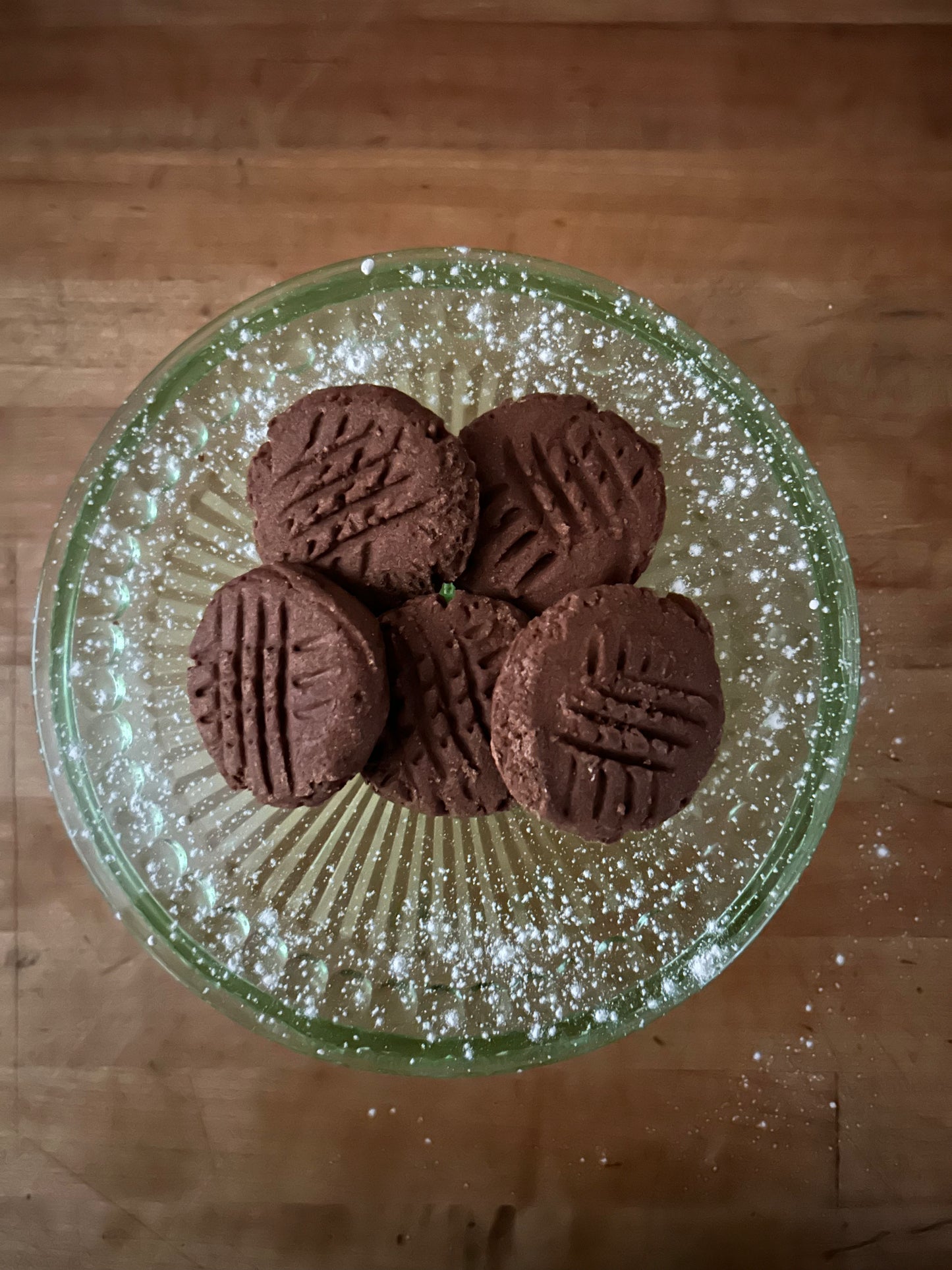Chocolate Shortbread Cookies