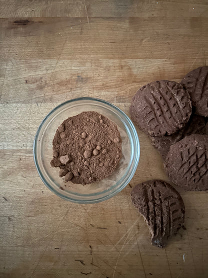 Chocolate Shortbread Cookies