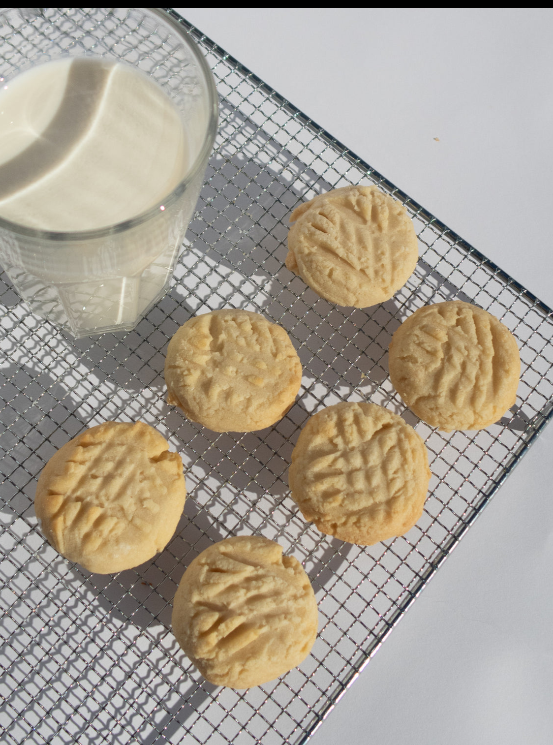 Organic Vanilla Shortbread Cookies