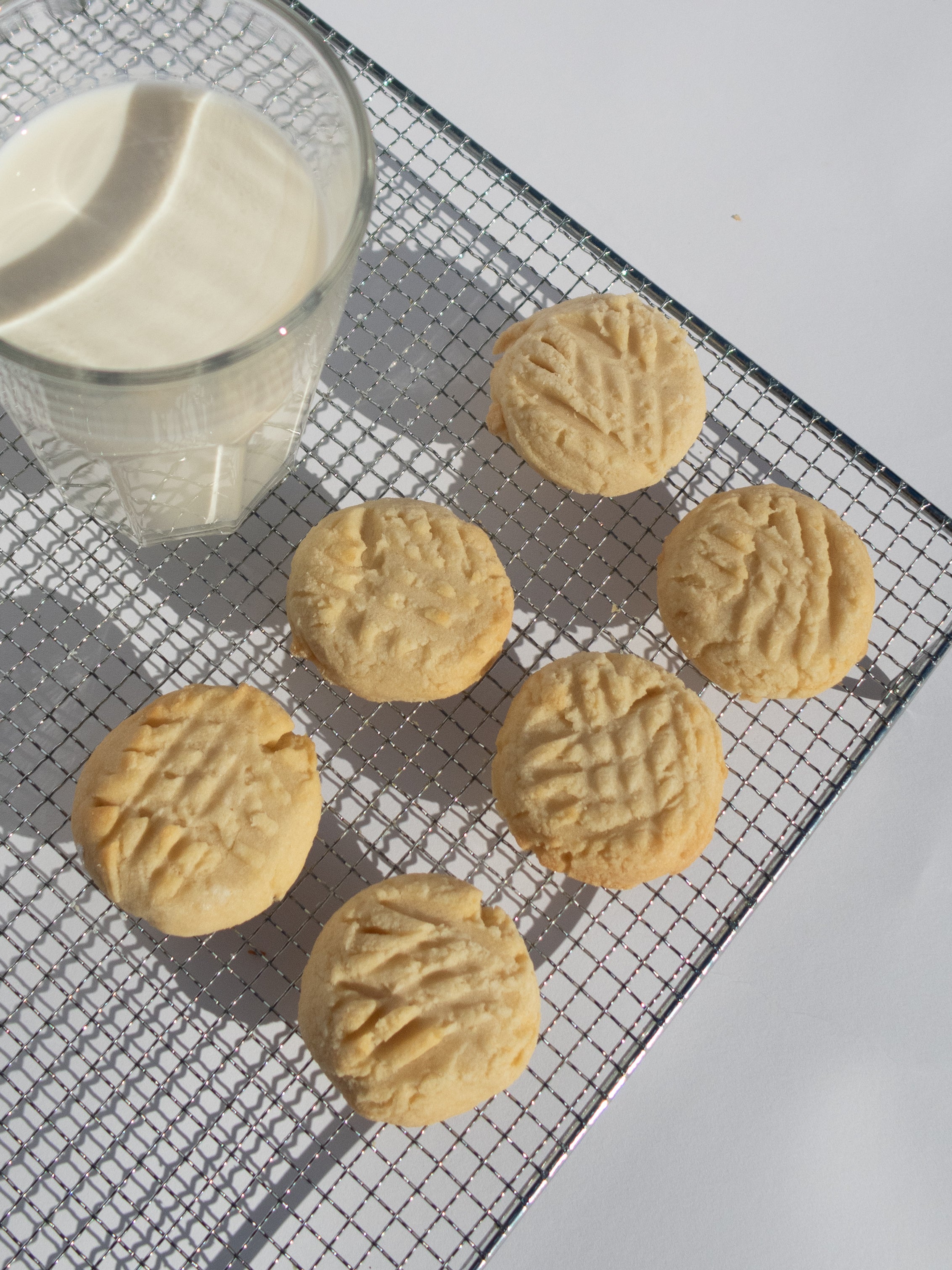 Organic Vanilla Shortbread Cookies