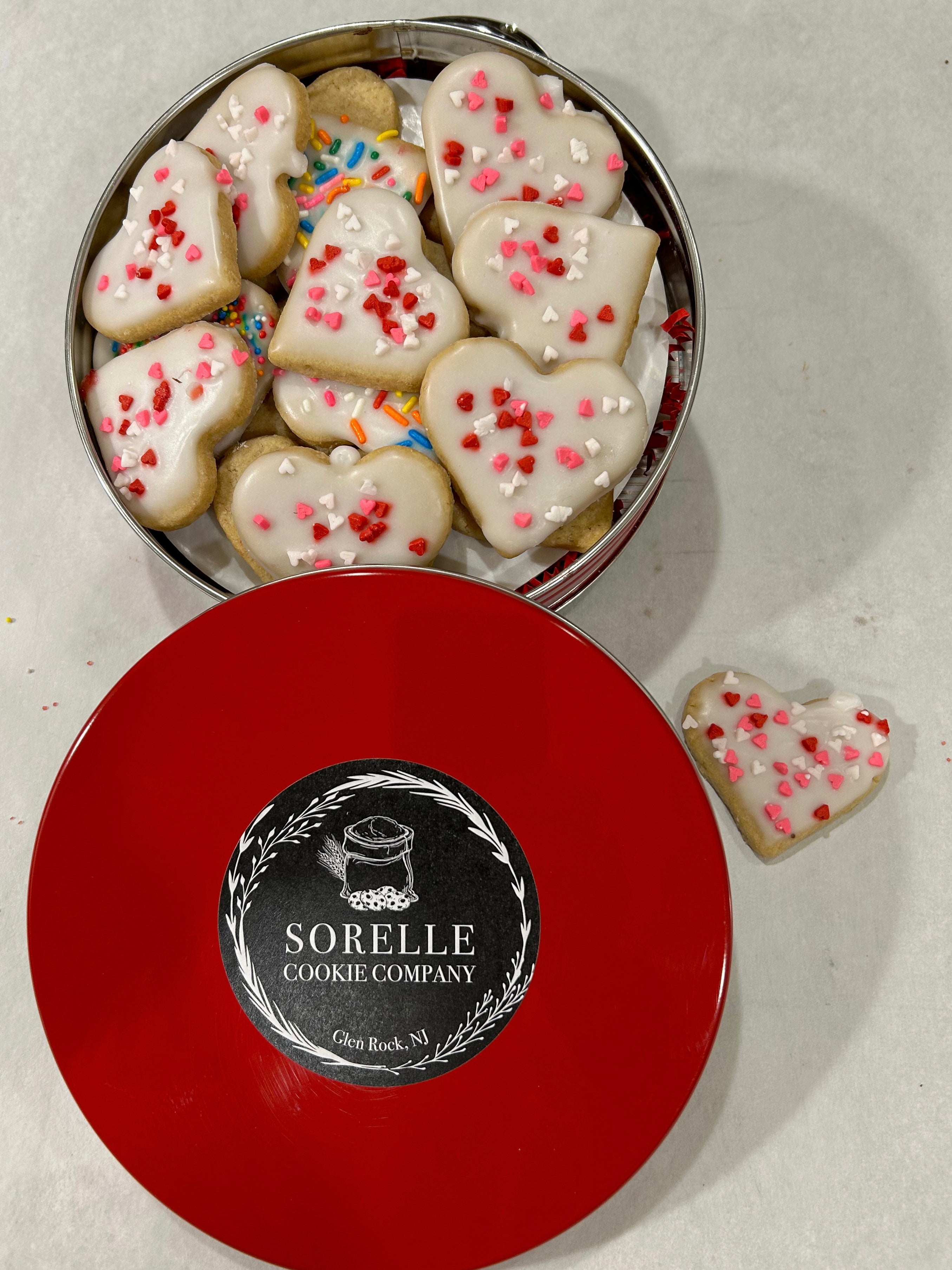 Valentine Sugar Cookies